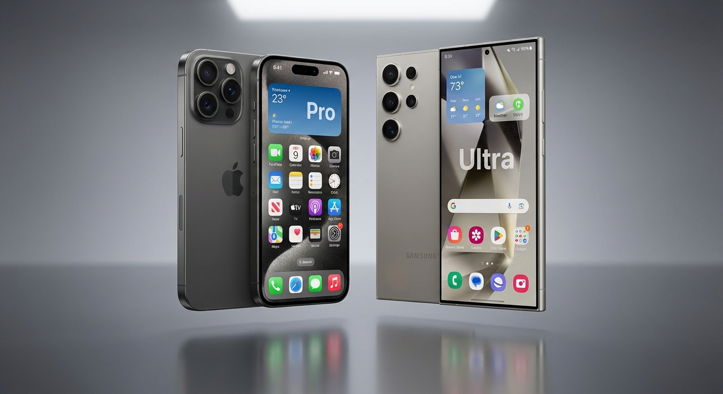 Face à face iPhone et Android en entreprise