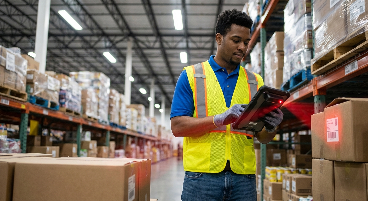 Gestion d'inventaire avec tablette